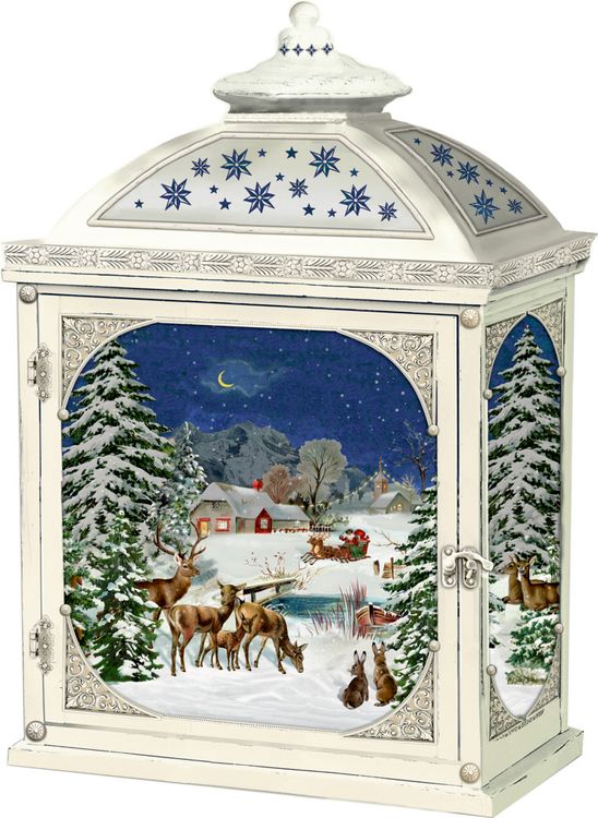 Wand-Adventskalender – Weihnachtslaterne