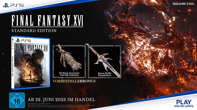 Produktbild: Final Fantasy XVI