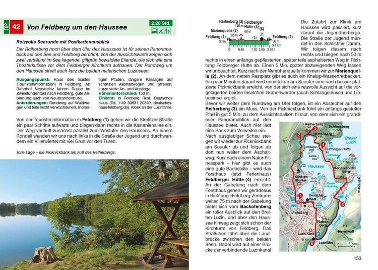 Produktbild: ROTHER Wanderf&uuml;hrer Mecklenburgische Seenplatte. 45 Touren im &raquo;Land der tausend Seen&laquo; &ndash; mit Nationalpark M&uuml;ritz