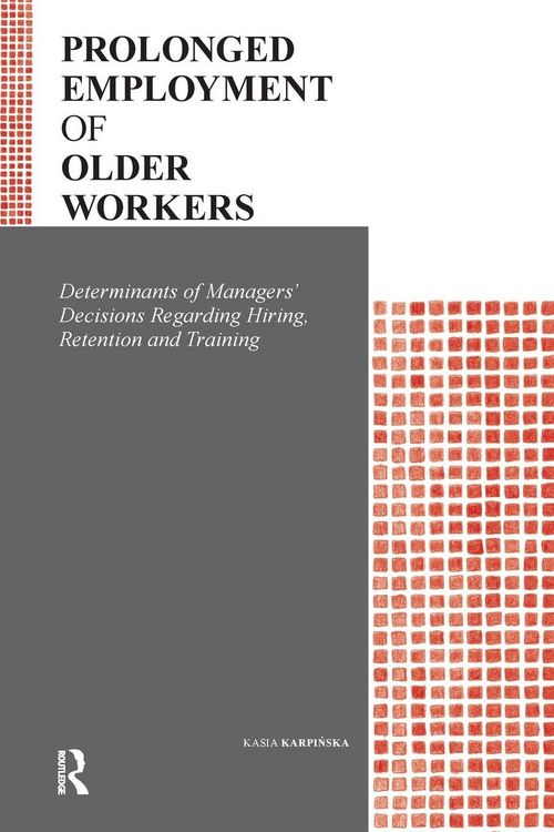 Produktbild: Prolonged Employment of Older Workers