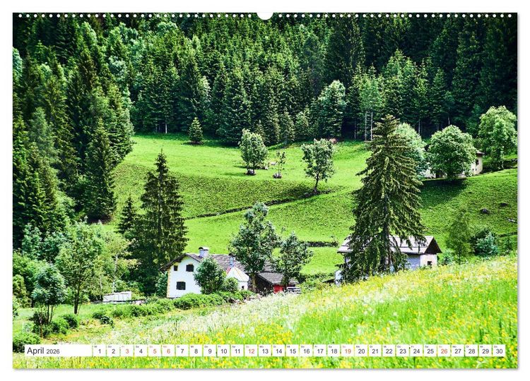 Produktbild: Wege durch die Alpen (hochwertiger Premium Wandkalender 2026 DIN A2 quer), Kunstdruck in Hochglanz