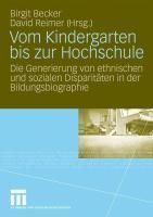 Produktbild: Vom Kindergarten bis zur Hochschule