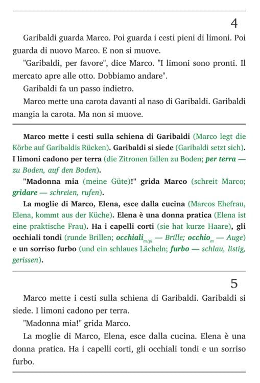 Produktbild: Italienisch lernen mit lustigen Kurzgeschichten (A1-A2) - L&rsquo;Asino di Positano (+ Audio-Online)