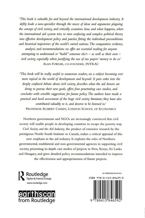 Produktbild: Civil Society and the Aid Industry
