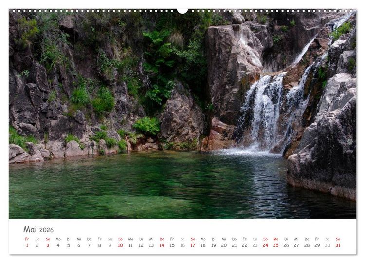 Produktbild: Portugal - der Norden (hochwertiger Premium Wandkalender 2026 DIN A2 quer), Kunstdruck in Hochglanz