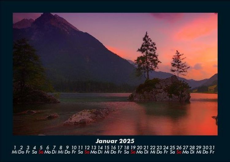 Produktbild: Seeblick 2025 Fotokalender DIN A5