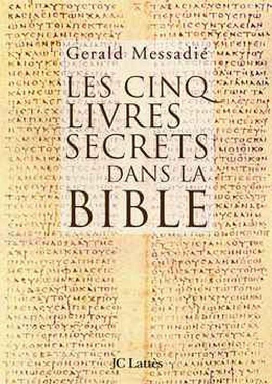 Produktbild: Les cinq livres secrets dans la Bible