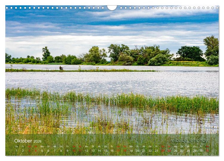 Produktbild: der elbestrom (Wandkalender 2026 DIN A3 quer), CALVENDO Monatskalender