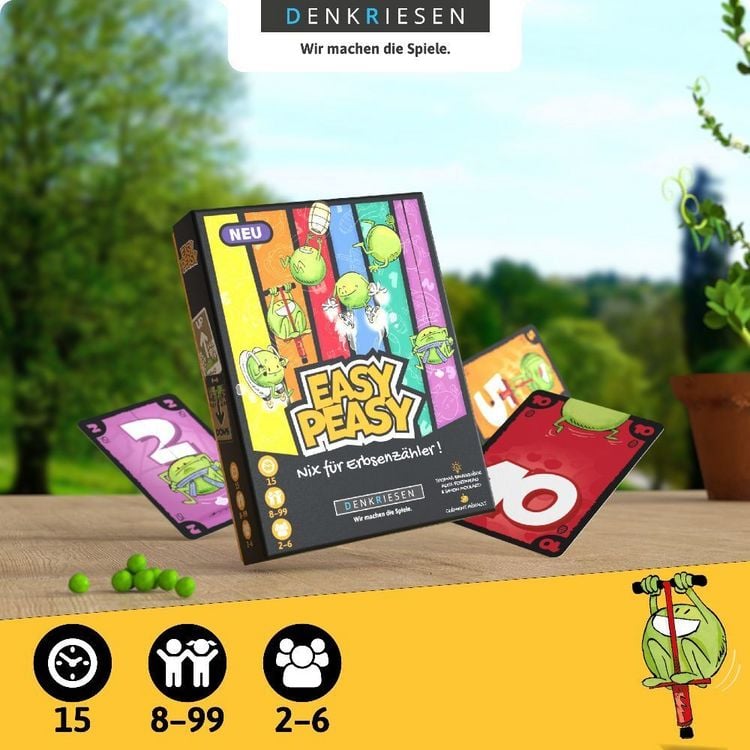 Produktbild: DENKRIESEN - Easy Peasy &ndash; Nix f&uuml;r Erbsenz&auml;hler!