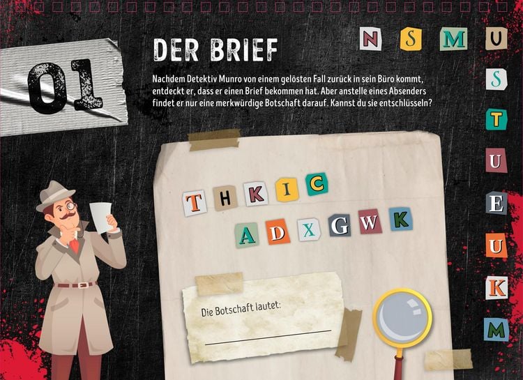 Produktbild: Geheim! - Der R&auml;tsel-Adventskalender