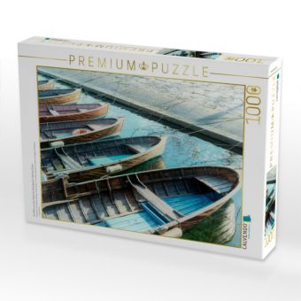 Produktbild: CALVENDO Puzzle Ein Motiv aus dem Kalender Nostalgische Welt der Boote | 1000 Teile Lege-Gr&ouml;&szlig;e 64x48cm Foto-Puzzle f&uuml;r gl&uuml;ckliche Stunden