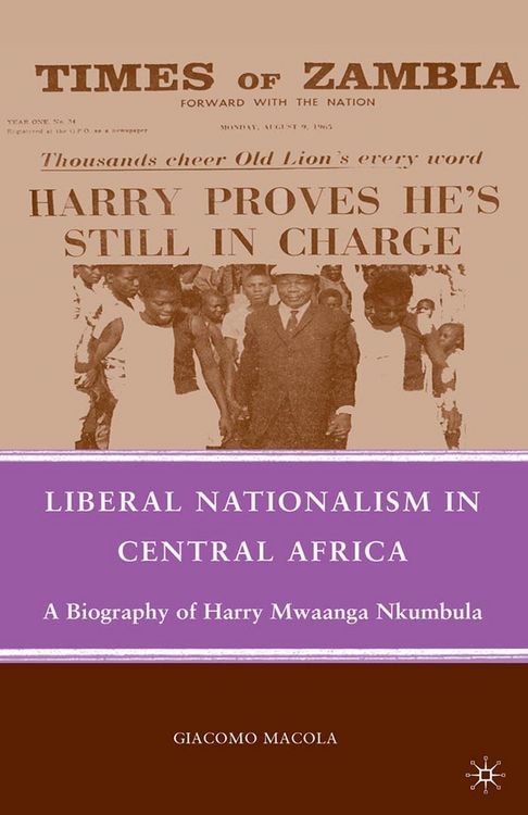 Produktbild: Liberal Nationalism in Central Africa