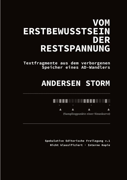 Produktbild: Vom Erstbewusstsein der Restspannung