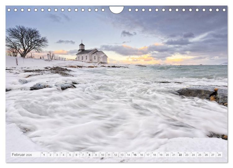 Produktbild: Traumziel Lofoten (Wandkalender 2026 DIN A4 quer), CALVENDO Monatskalender