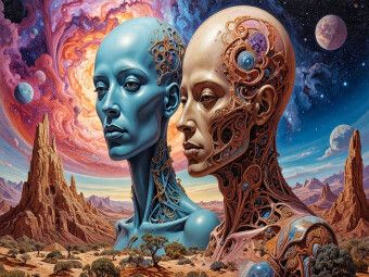 Produktbild: CALVENDO Puzzle Aufbruch: "Lass uns die alten gegen neue Farben tauschen." | 1000 Teile Lege-Gr&ouml;&szlig;e 64x48cm Foto-Puzzle f&uuml;r gl&uuml;ckliche Stunden