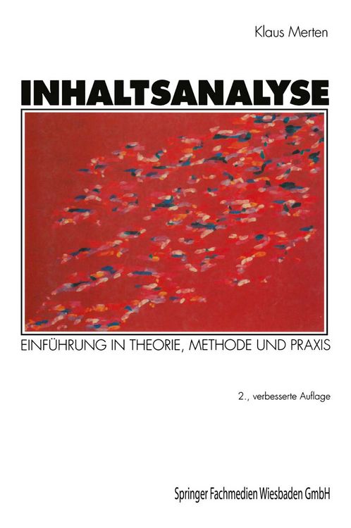 Produktbild: Inhaltsanalyse