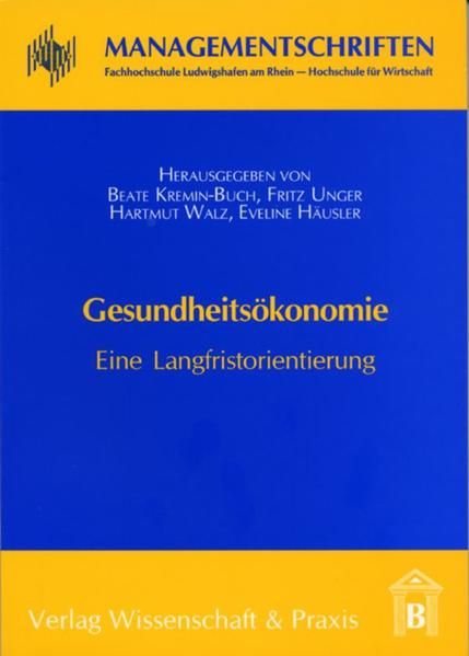 Produktbild: Gesundheits&ouml;konomie.