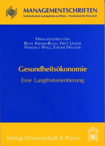 Produktbild: Gesundheits&ouml;konomie.