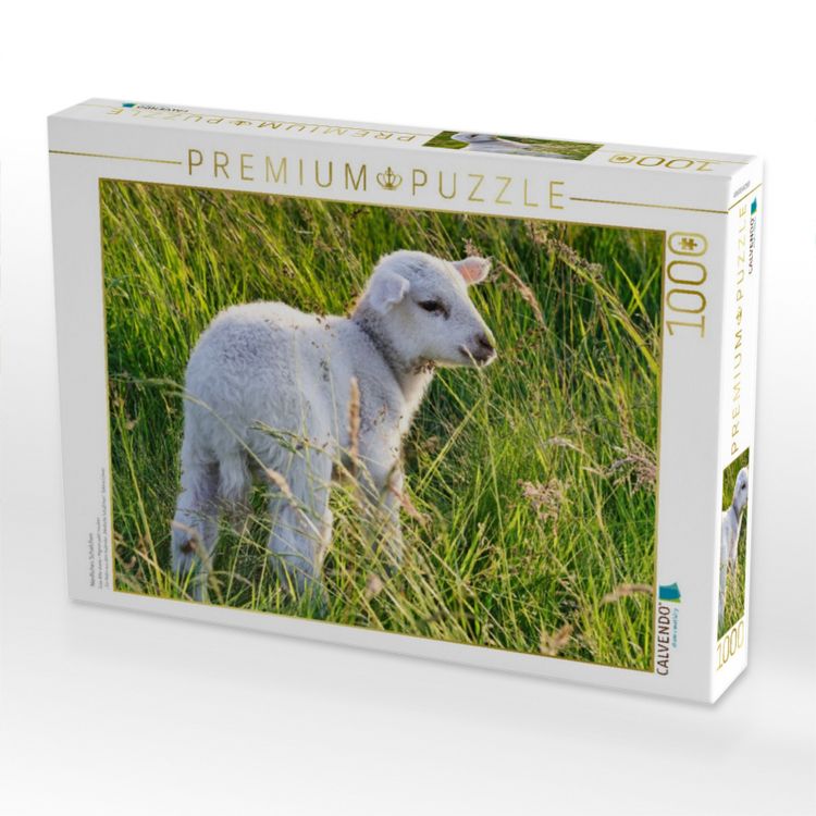 Produktbild: CALVENDO Puzzle Niedliches Sch&auml;fchen | 1000 Teile Lege-Gr&ouml;&szlig;e 64x48cm Foto-Puzzle f&uuml;r gl&uuml;ckliche Stunden