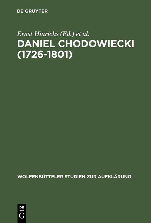 Produktbild: Daniel Chodowiecki (1726-1801)