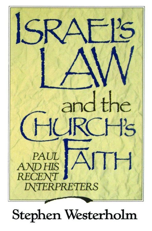 Produktbild: Israel's Law and the Church's Faith