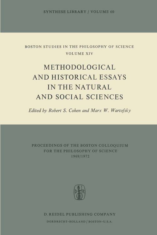 Produktbild: Methodological and Historical Essays in the Natural and Social Sciences