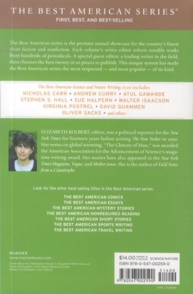 Produktbild: The Best American Science and Nature Writing