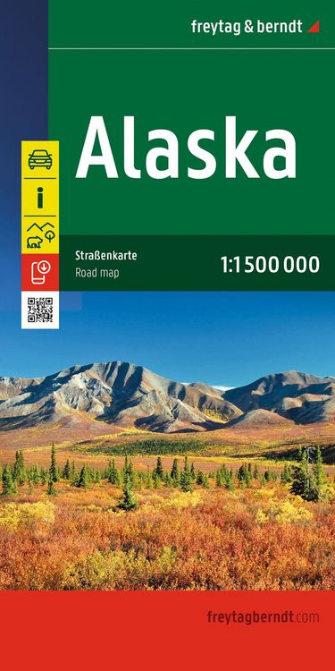 Produktbild: Freytag & berndt Stra&szlig;enkarte Alaska 1:1,5 Mio.