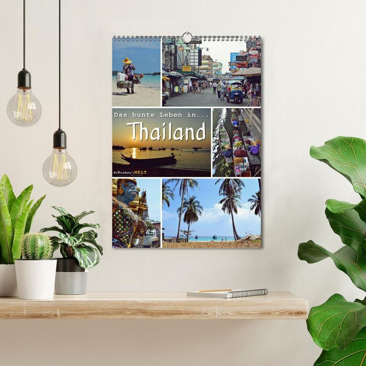 Produktbild: Das bunte Leben in Thailand (Wandkalender 2026 DIN A3 hoch), CALVENDO Monatskalender