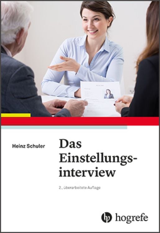 Produktbild: Das Einstellungsinterview