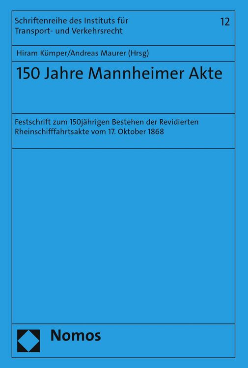 Produktbild: 150 Jahre Mannheimer Akte