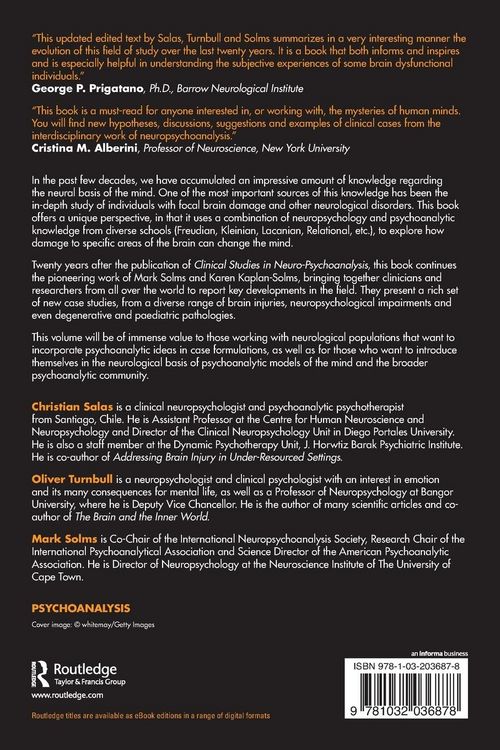 Produktbild: Clinical Studies in Neuropsychoanalysis Revisited