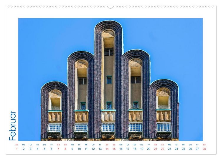 Produktbild: Blickfang Darmstadt! (Wandkalender 2026 DIN A2 quer), CALVENDO Monatskalender