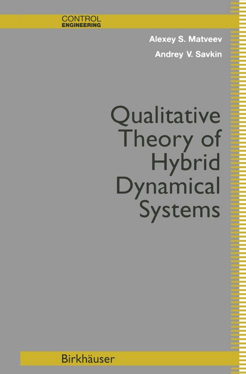 Produktbild: Qualitative Theory of Hybrid Dynamical Systems