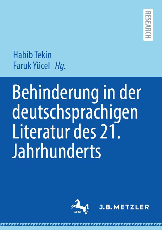 Produktbild: Behinderung in der deutschsprachigen Literatur des 21. Jahrhunderts