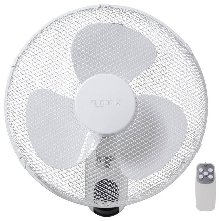 Produktbild: Sygonix Wandventilator 45W (&Oslash; x H) 430mm x 480mm Wei&szlig;