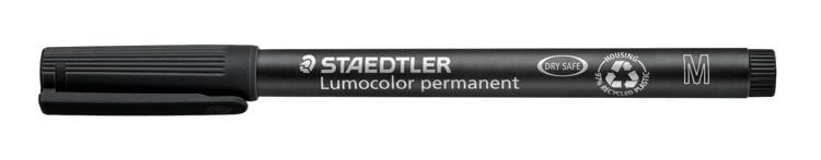 Produktbild: STAEDTLER Universalstift Lumocolor 317 permanent M, schwarz