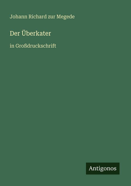 Produktbild: Der &Uuml;berkater