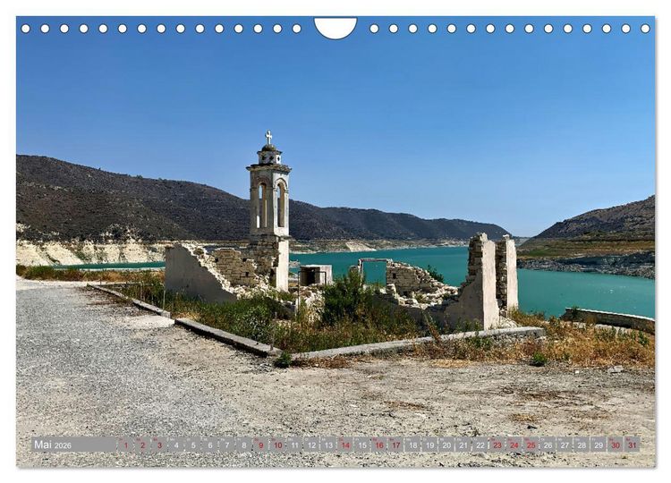 Produktbild: Zypern - Europ&auml;ische Perle zwischen Asien und Afrika (Wandkalender 2026 DIN A4 quer), CALVENDO Monatskalender