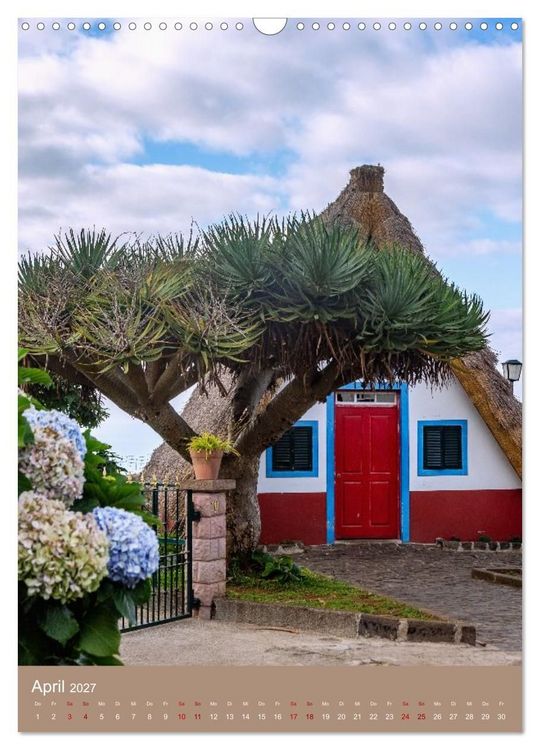 Produktbild: Zauberhaftes Madeira. Naturparadies im Atlantik (Wandkalender 2027 DIN A3 hoch), CALVENDO Monatskalender