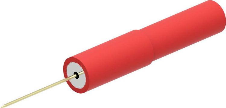 Produktbild: Electro PJP ADA35/Needle0.6-CD1-R Messadapter - Rot