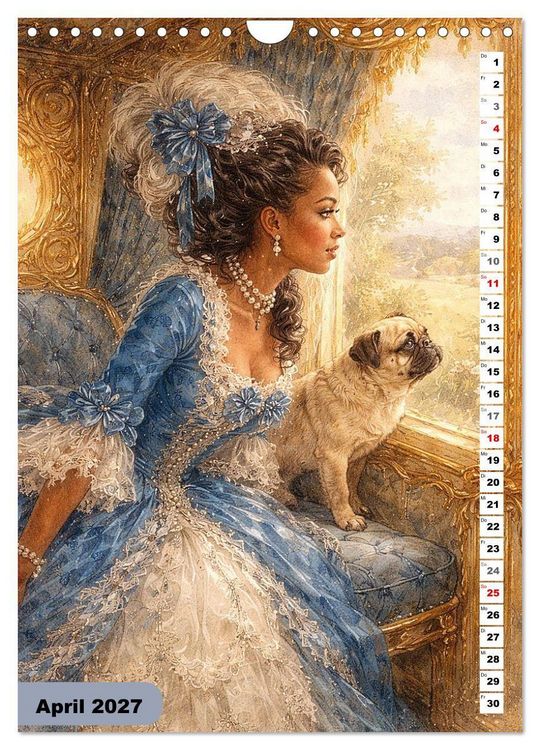 Produktbild: Glanz des Rokoko (Wandkalender 2027 DIN A4 hoch), CALVENDO Monatskalender