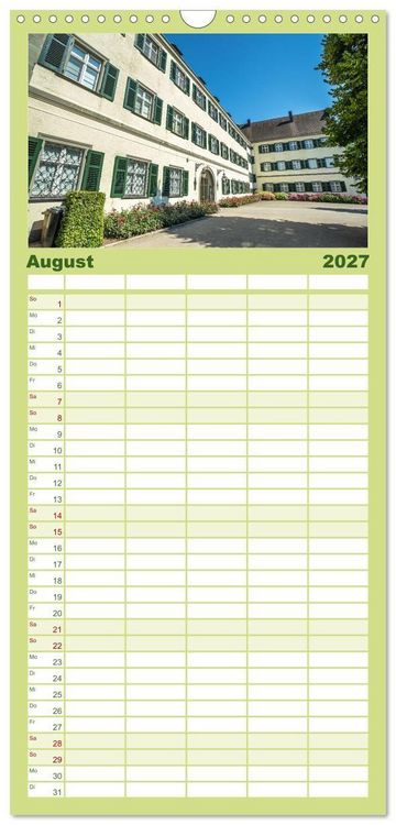Produktbild: Familienplaner 2027 - Friedrichshafen am Bodensee mit 5 Spalten (Wandkalender, 21 x 45 cm) CALVENDO