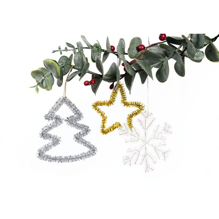 Produktbild: FOLIA&reg; Bastelset Pfeifenputzer Winter