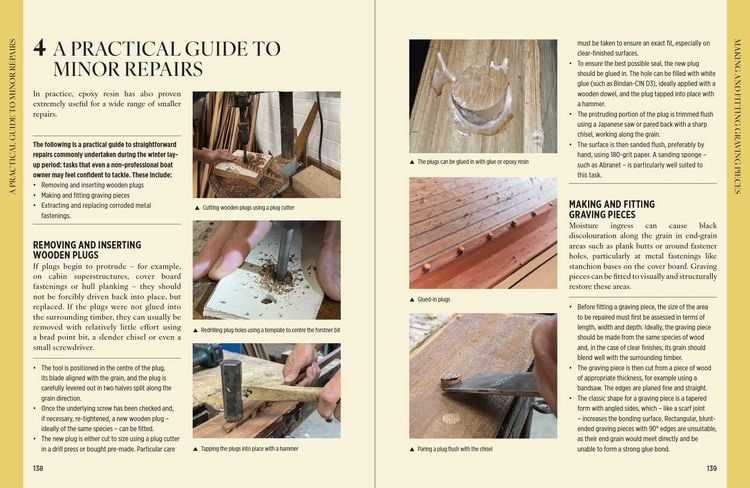 Produktbild: The Wooden Boat Care and Repair Bible