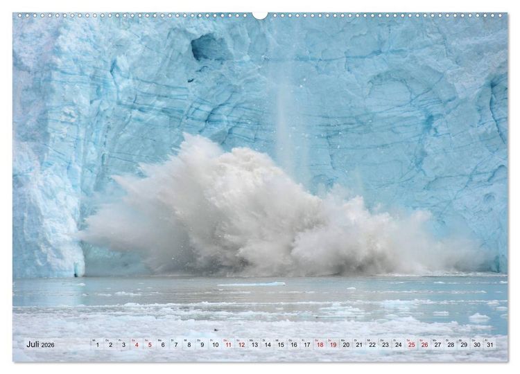 Produktbild: Gr&ouml;nland: Eisberge in der Disko Bucht (Wandkalender 2026 DIN A2 quer), CALVENDO Monatskalender