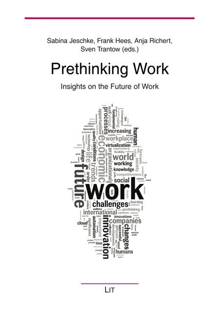 Produktbild: Prethinking Work