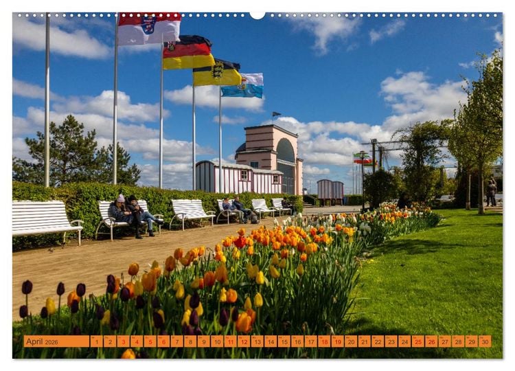 Produktbild: Mein Kaiserbad Bansin (hochwertiger Premium Wandkalender 2026 DIN A2 quer), Kunstdruck in Hochglanz