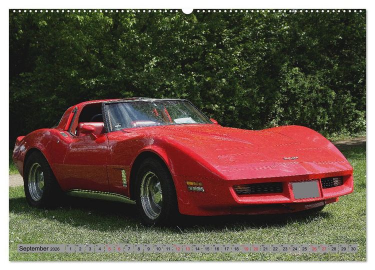 Produktbild: Oben ohne Oldtimer (hochwertiger Premium Wandkalender 2026 DIN A2 quer), Kunstdruck in Hochglanz