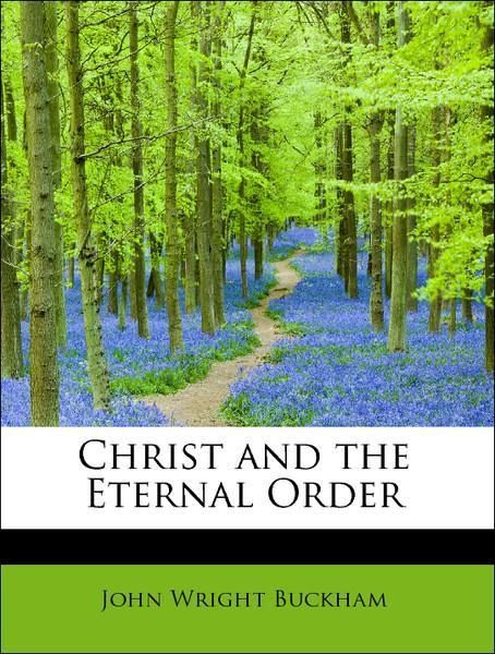 Produktbild: Buckham, J: Christ and the Eternal Order